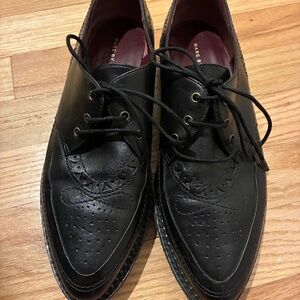 Marc by Marc Jacobs black leather creepers 39